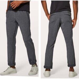 Lululemon Men's Discipline Pant Heathered Black Gray Size XL
